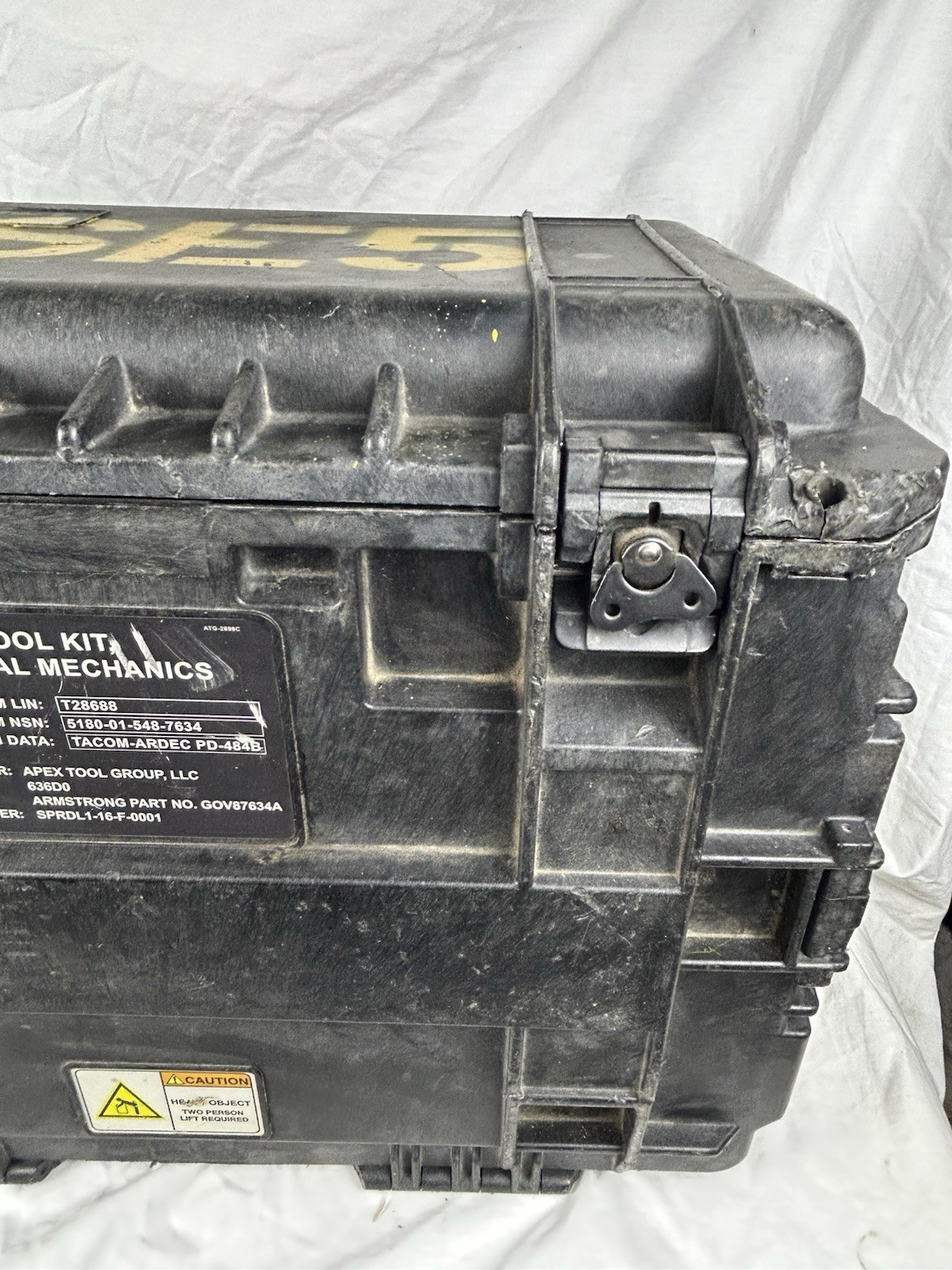 ARMSTRONG MILITARY TOOL KIT SET GENERAL MECHANICS GMTK PELICAN CASE