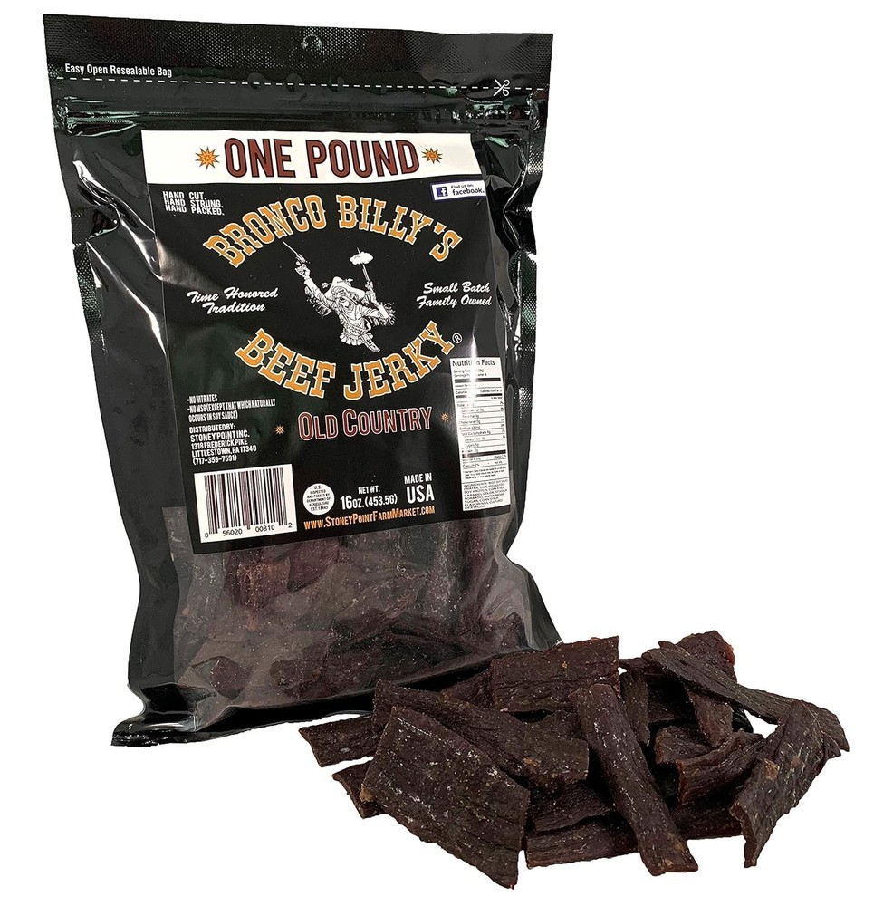 Authentic Old Fashioned Style Jerky 16oz Resealable Bag