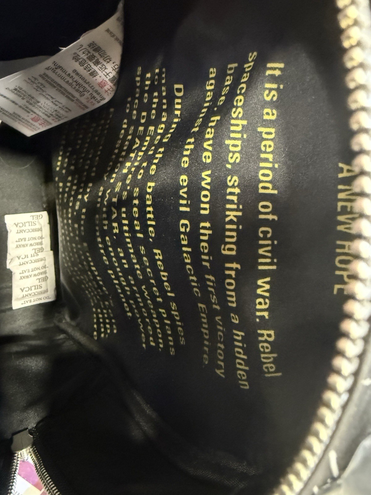 Star Wars Loungefly Mini Backpack Clear Pin Display Pocket Episode IV A New Hope