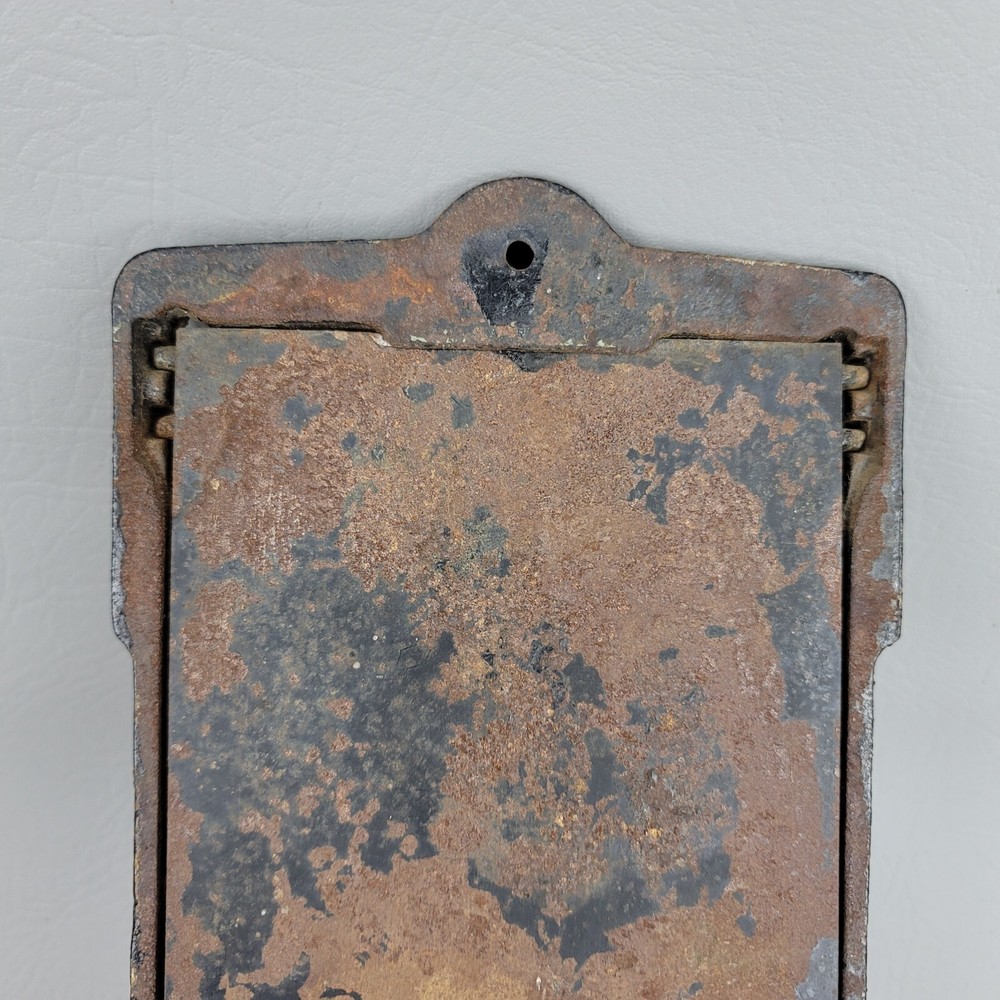Antique Griswold ? Cast Iron Wall Mount Mailbox 106B