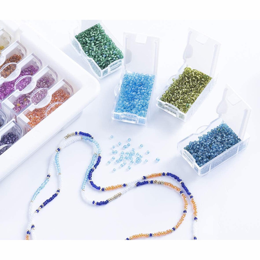 Elizabeth Ward Bead Storage Solutions 3 Piece Craft Storage Containers (3 Pack)