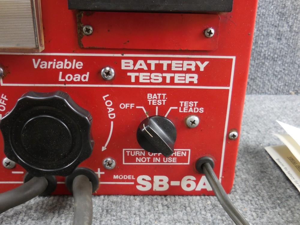 Auto Meter SB-6A Variable Load Battery Tester