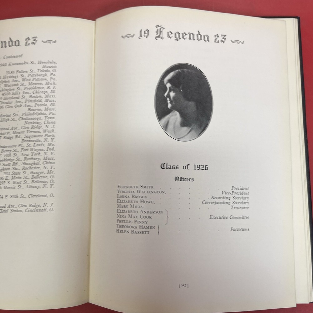 LEGENDA 1923 Yearbook