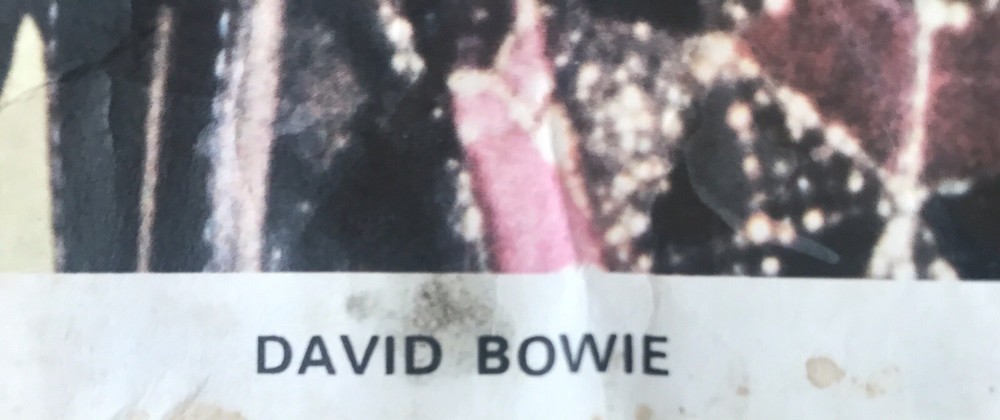David Bowie Ziggy Stardust Poster 1974