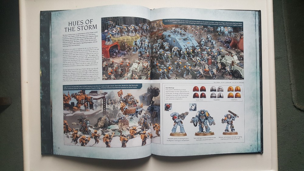 Warhammer 40k Space Wolves 9th Edition Codex Supplement Hardback Book