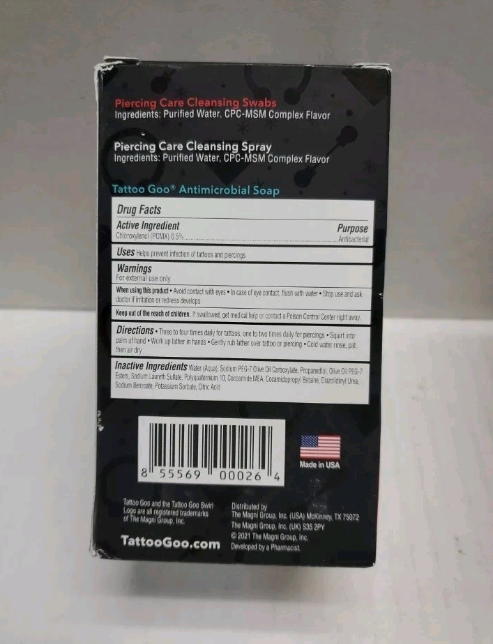 Piercing Aftercare Kit Set Complete Body