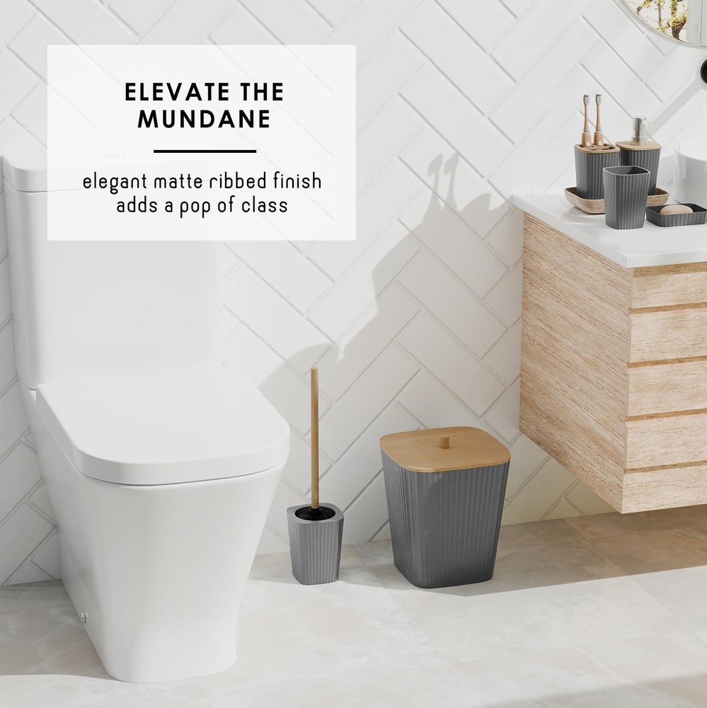 Bathroom Accessories Set - Bathroom Set, Bathroom Accessory Set, Shower Curta...