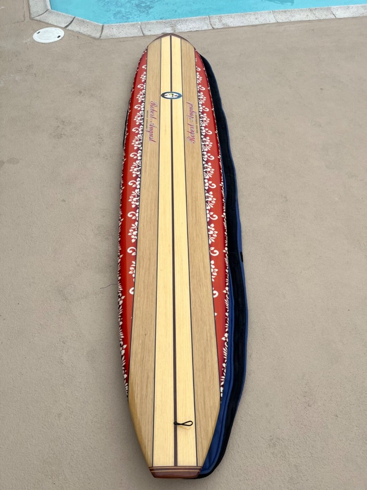 Robert August The One I Ride SurfTech 9'6" Surfboard Excellent Condition Extras!