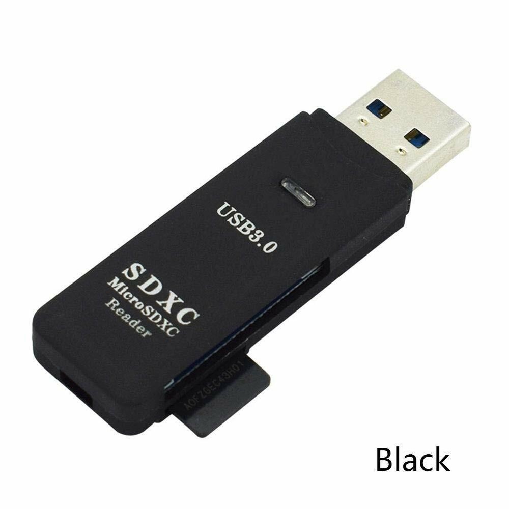 USB3.0 HighSpeed Memory Card Reader Adapter for Micro SD SDXC TF T-Flash US