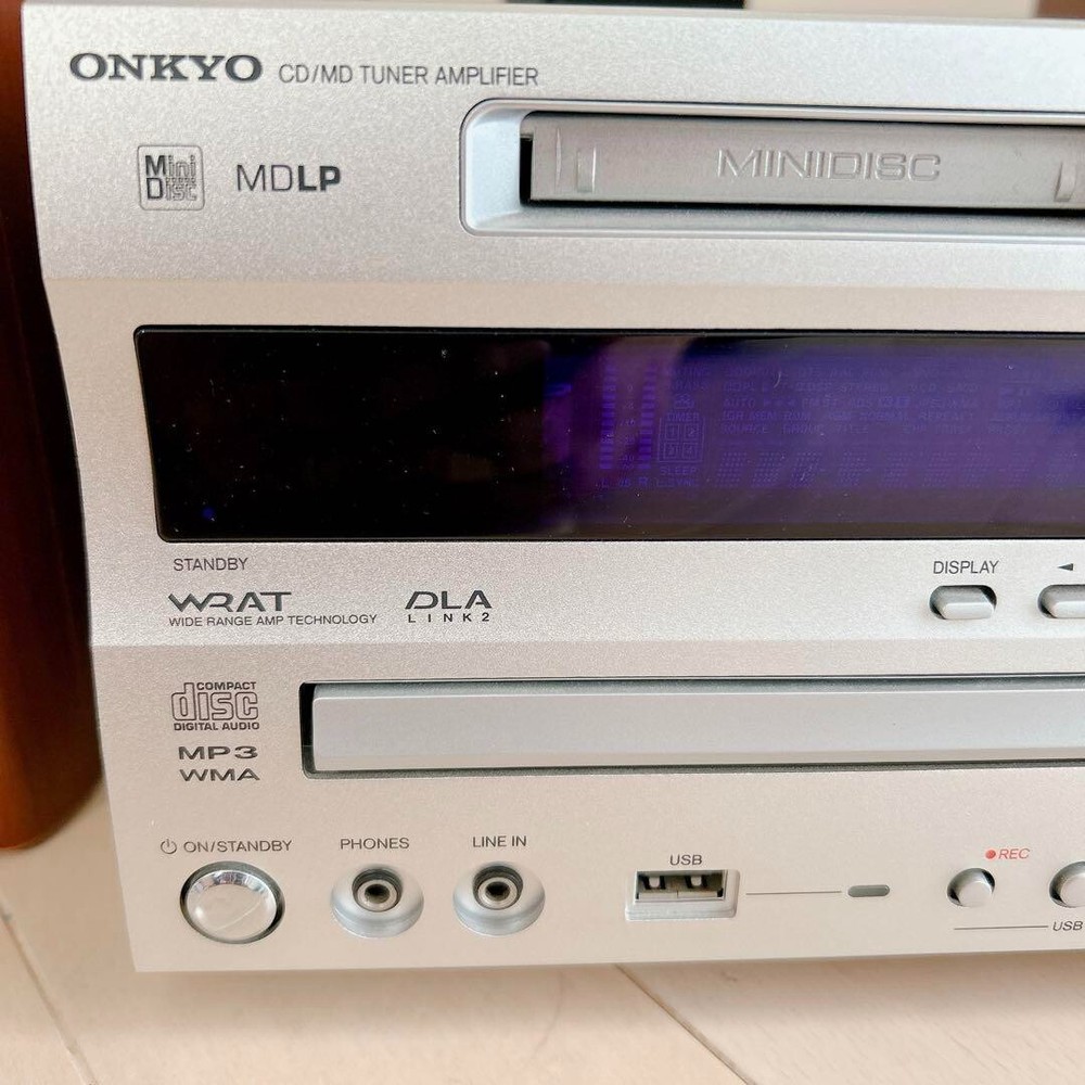 ONKYO FR-N7FX CD MD Recorder Compact Disk Mini Disk Deck from Japan