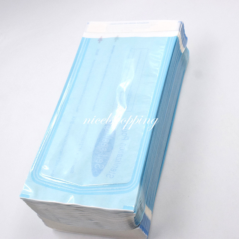 6Sizes Dental Autoclave Pouch Premium Sterilization Self-Sealing Variable 200 Pc