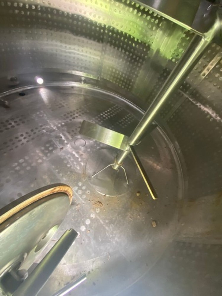 2000 GALLON FELDMEIER STAINLESS STEEL JACKETED AGITATED PROCESSOR