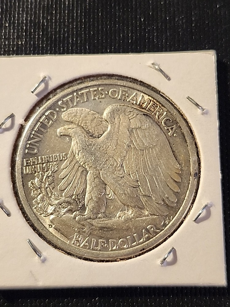 1941-D Walking Liberty Half Dollar In XF Condition