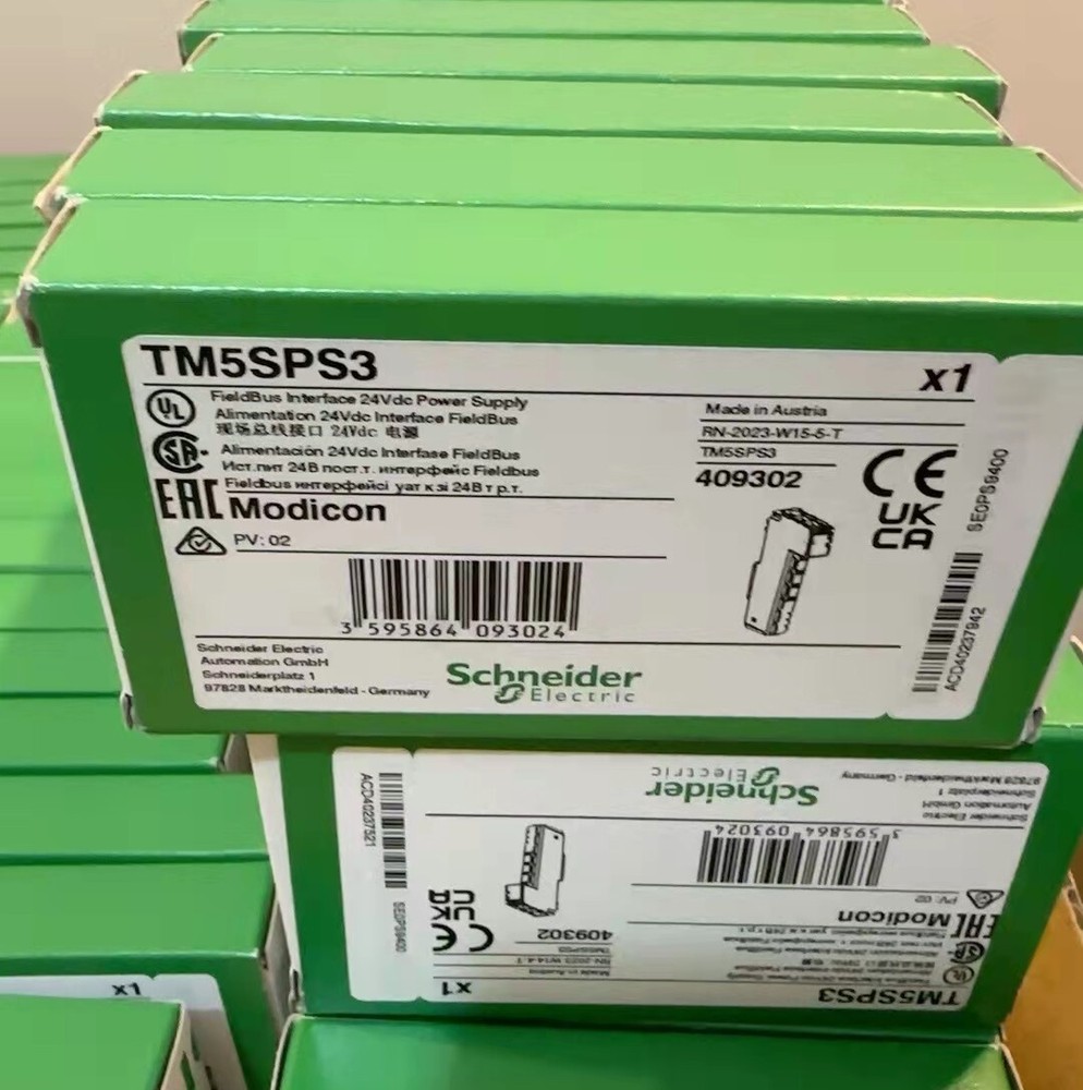 1pcs Schneider TM5SPS3 for CANopen interface module and I/O module - 24 V DC