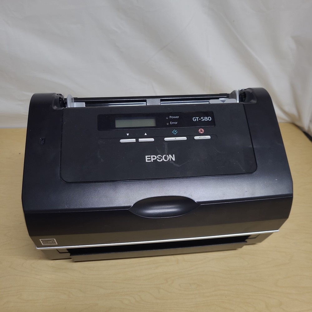Epson GT-S80 Document Scanner **FATAL ERROR** AS IS NOT WORKING