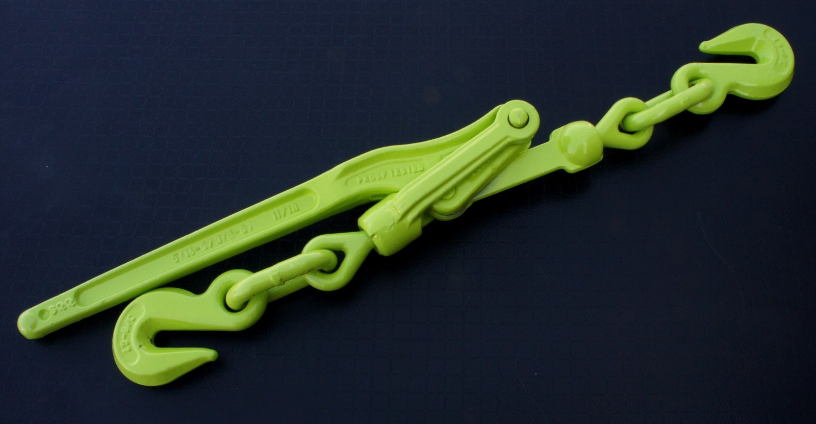 (2) Lever Chain Binders 5/16" 3/8" G70 Chain Truck Trailer Tie Down 6,600lb WLL