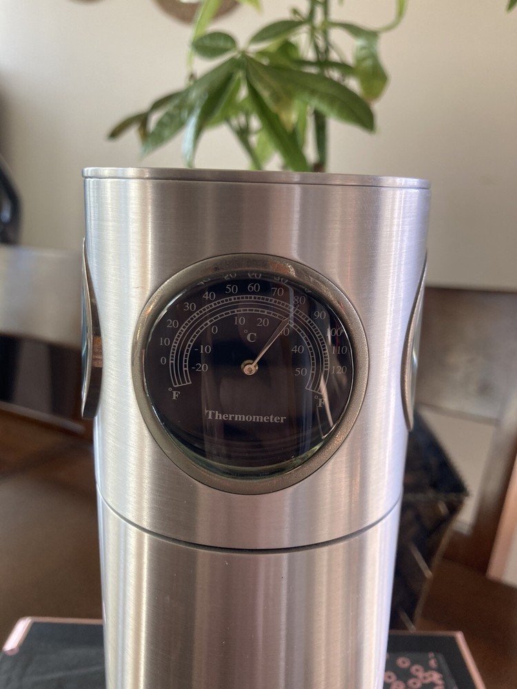 Movado Desk Clock, Thermometer and Hygrometer
