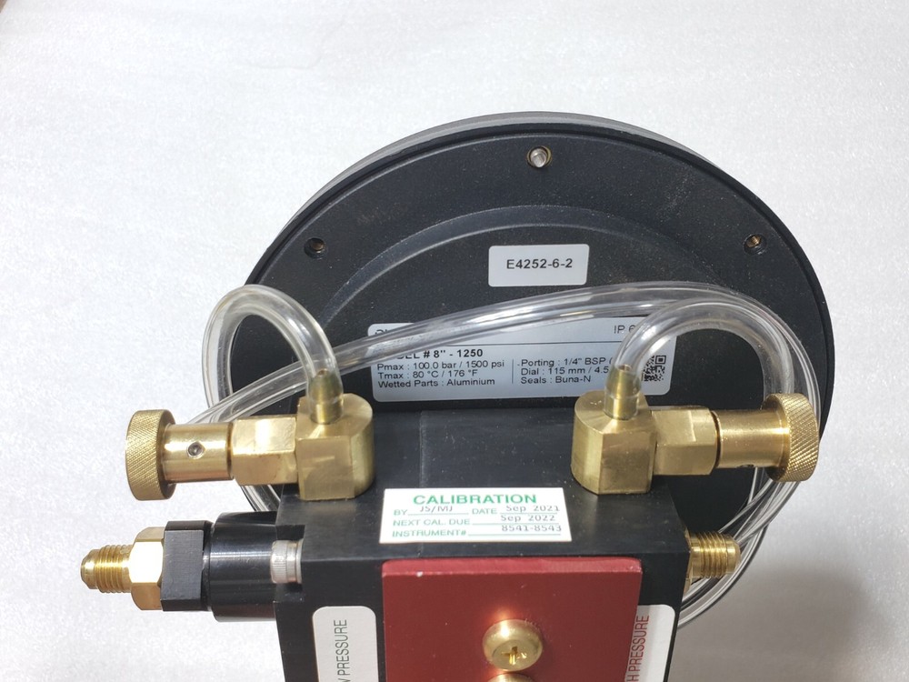 Global Vision GVI Model #8"-1250 Fire Pump Flow Test Meter