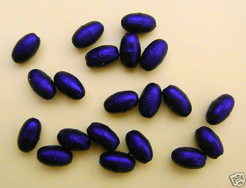 MOD 20 x OVAL RUBBER SHOCK BEADS FOR CARP RIGS