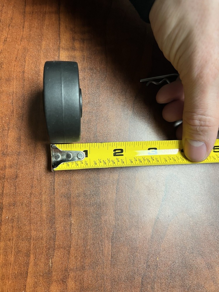 Adjustable Base Bed roller guide wheel and pin