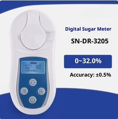 Electronic Digital Refractometer: High-Precision Fruit Sugar Content Tester