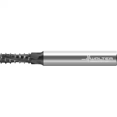 WALTER TC620-UNC3/8-A1D-WB10TJ Solid Carbide Thread Milling Cutter, Cylindrical