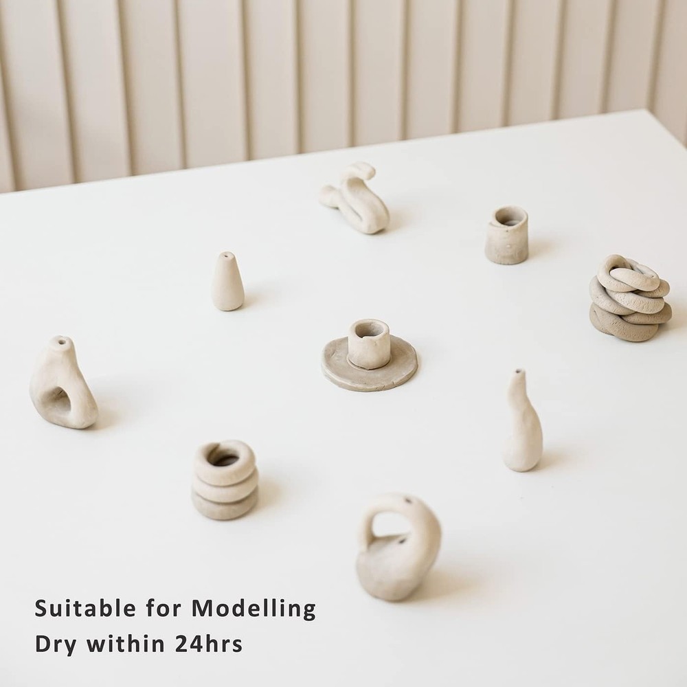 Versatile 10LB Air-Dry Clay with 40 Sculpting Tools for Creativity
