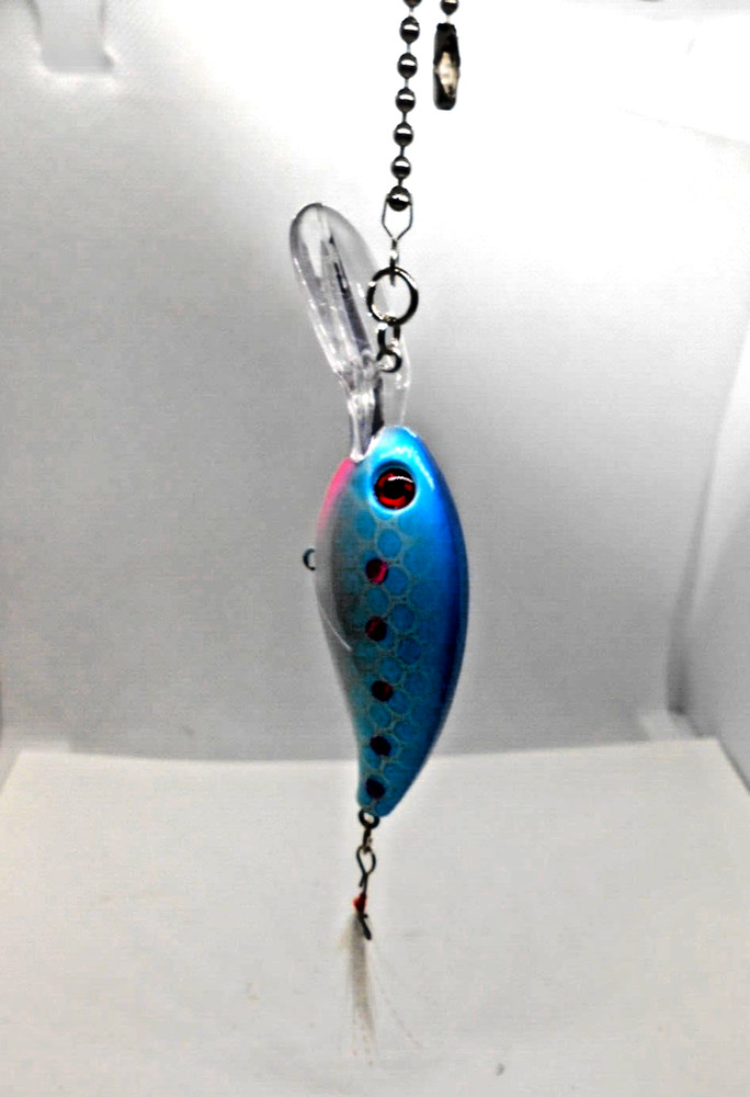 Fishing Lure Ceiling Fan Pull Light Lamp Chain-#3
