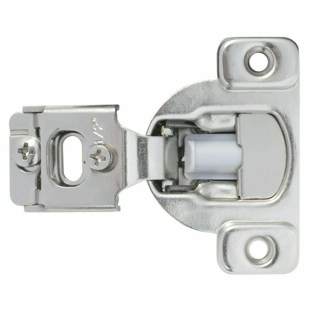 20Pack Compact Concealed Kitchen Cabinet Door Hinge 105° Close 1/2"Overlay