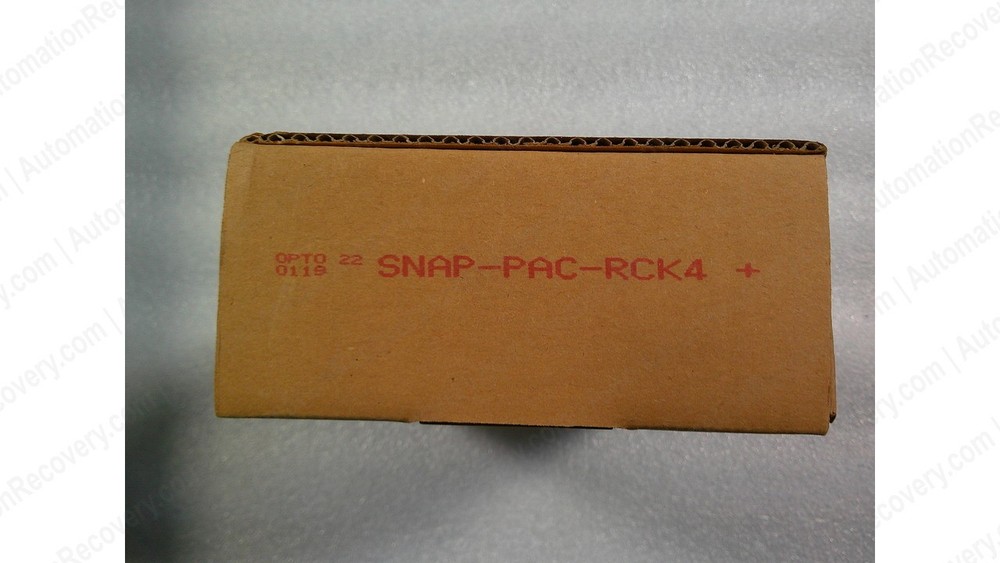 OPTO 22 SNAP-PAC-RCK4, 4-MODULE MOUNTING RACK, NEW #349835