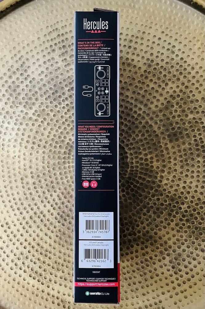 Hurcules DJ Controller Starlight W/ Serato