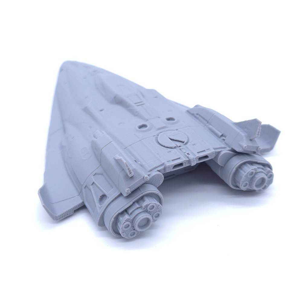 Fer Lance - 1", 3", 6" or 12" Model - Custom Space Ship Sci-Fi Elite