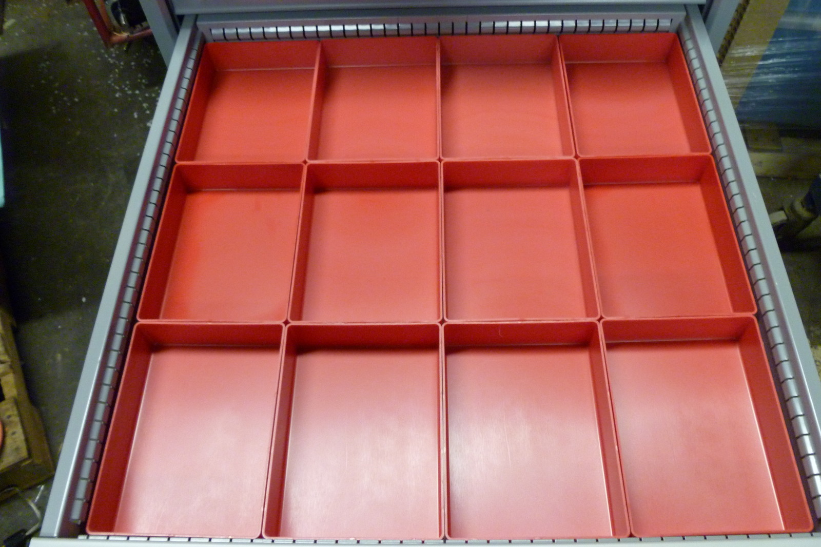 12 6x8x2 Plastic Boxes-Lista Vidmar Waterloo Proto Lyon Craftman Kennedy toolbox