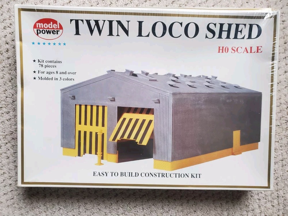 Model Power Twin Logo Shed - UNOPENED