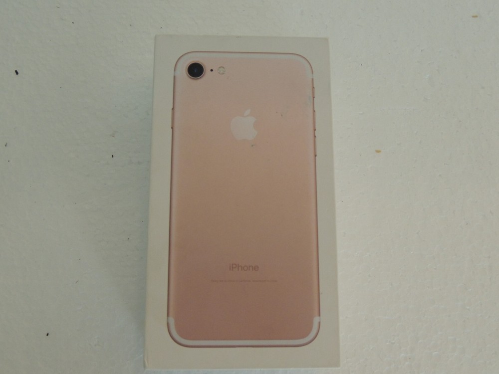 RETAIL BOX - Apple iPhone 7 - 32GB / Rose Gold - Empty Box