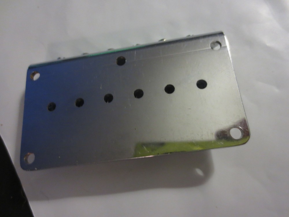 Guitar Hardtail Bridge- 6 string- chrome- item ht903