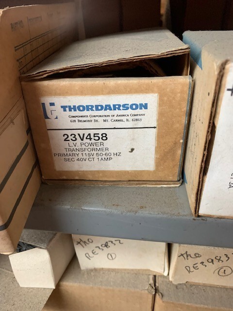 23V458 THORDARSON TRANSFORMER