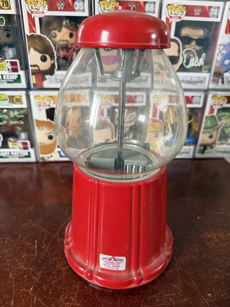 Untested - Vintage Carousel Leaf Junior Gumball Machine