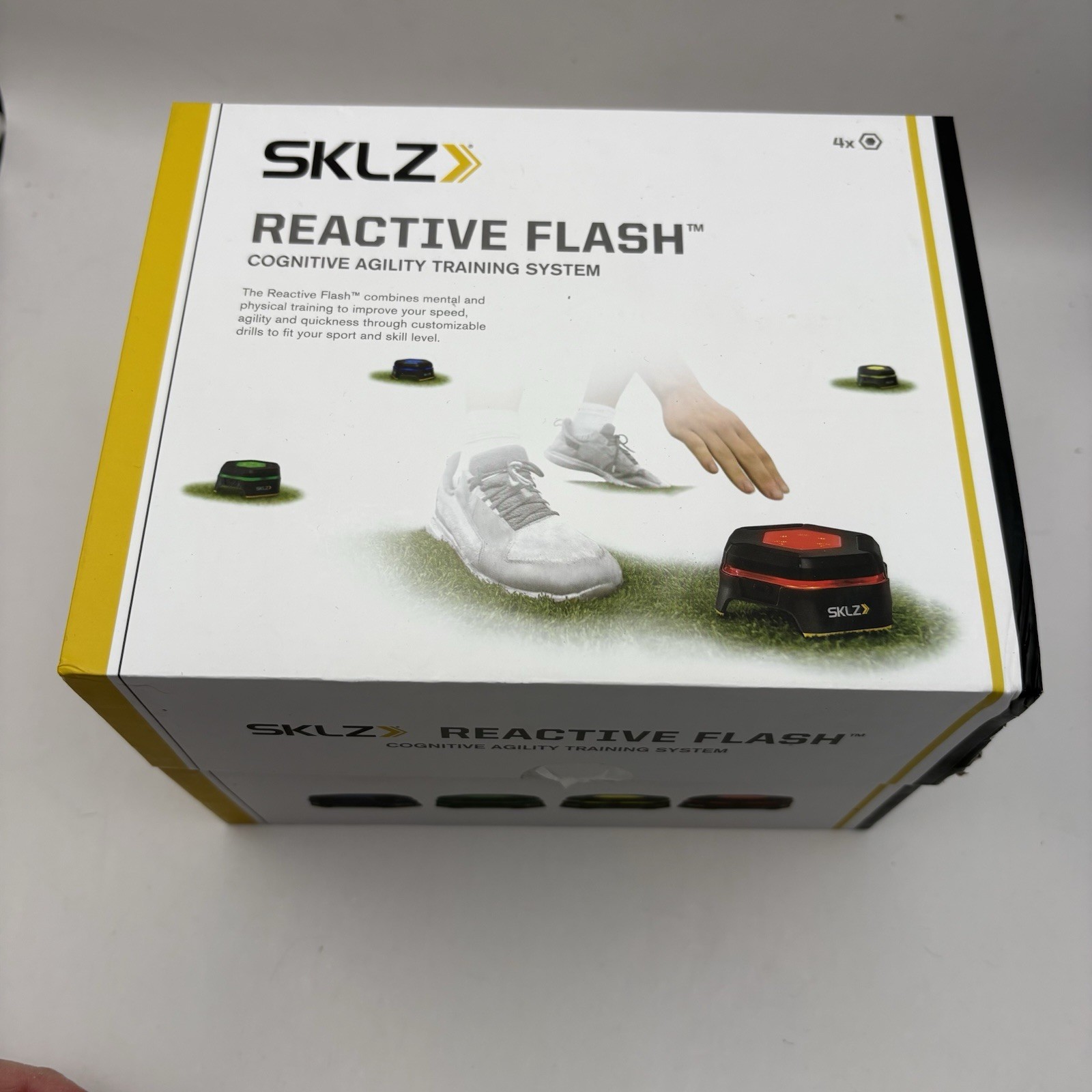 SKLZ Reactive Flash LED Training Pods Reaction Time Agility Reflex Trainer NEW