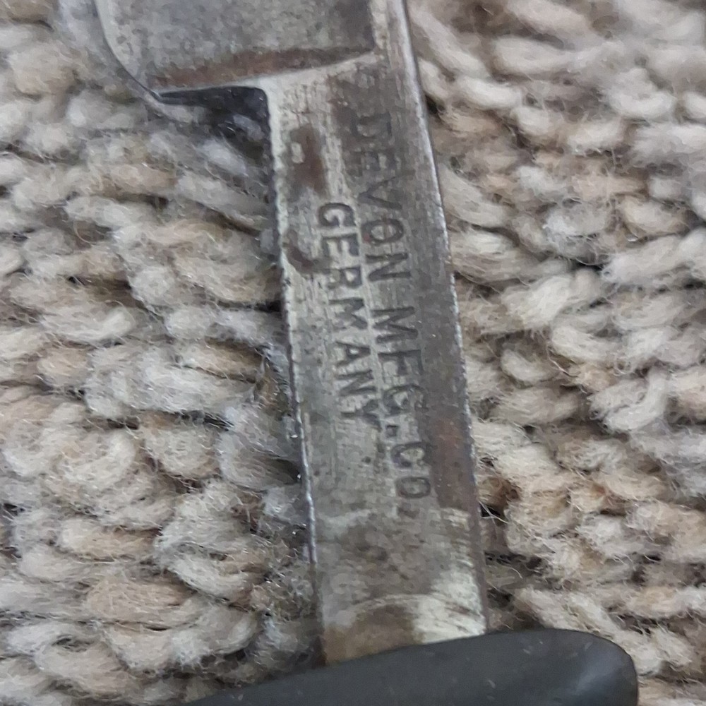 Williams Special Steel Razor Solingen Germany with Box Devon Mfg Co