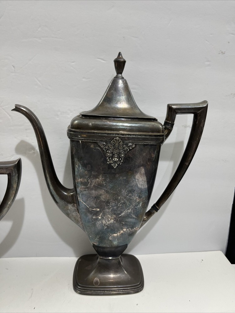 1847 Rogers Bros IS Adoration Silverplate Coffee Pot!
