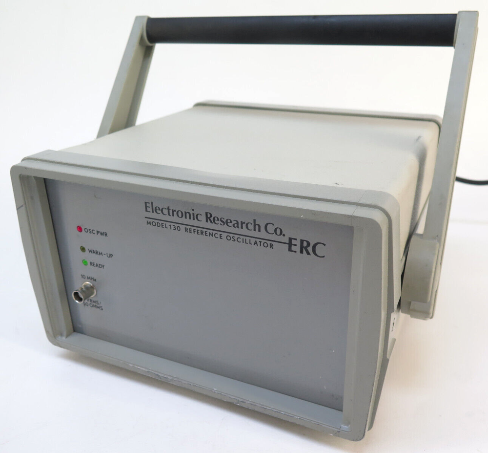 Electronic Research Co. Model 130 Portable Reference Oscillator 10MHz