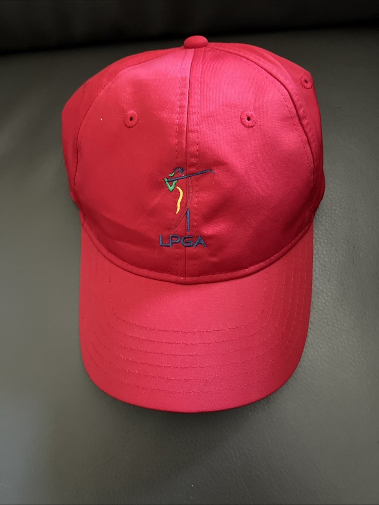 Red LPGA Golf Hat NWOT