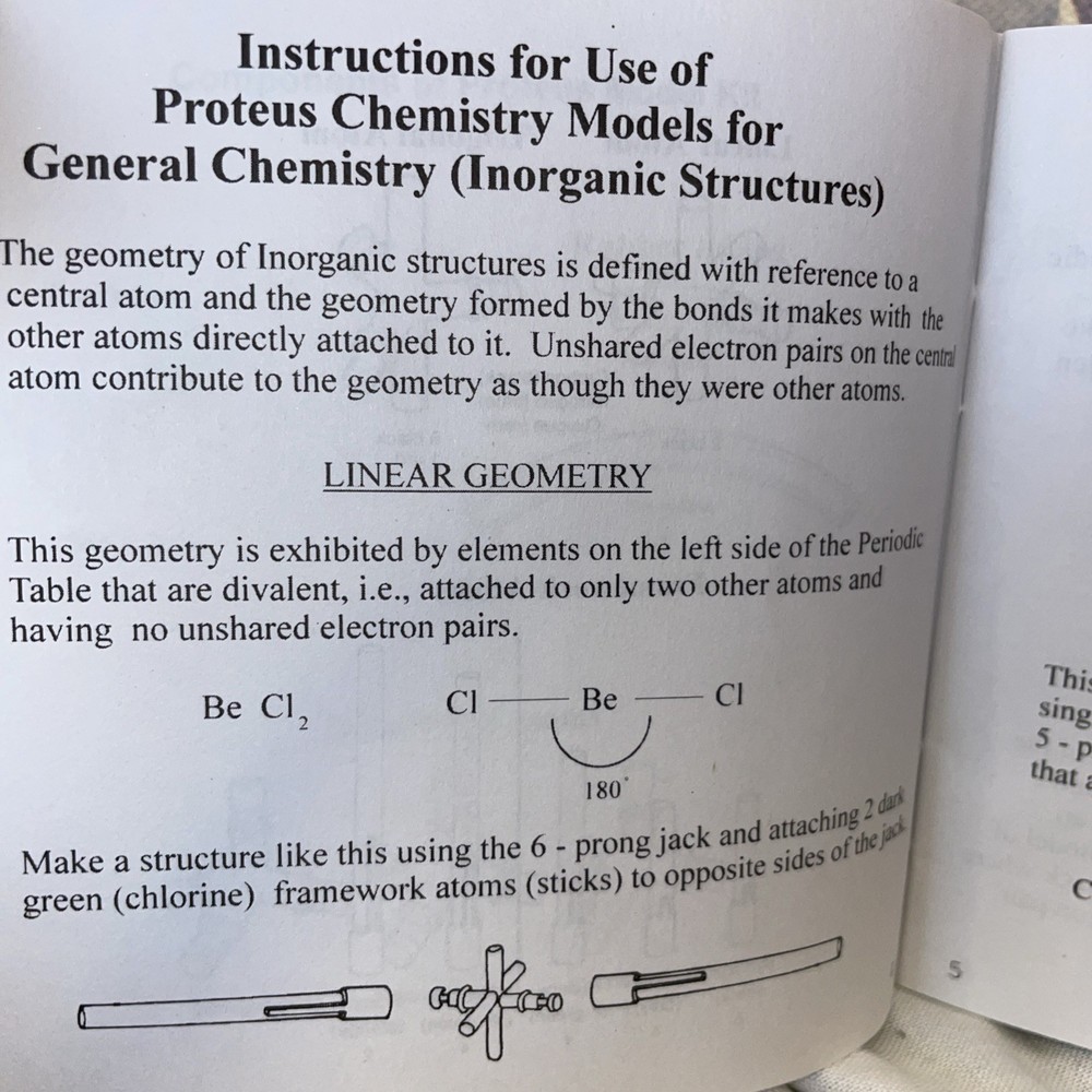 PROTEUS ORGANIC CHEMISTRY MODELS SET