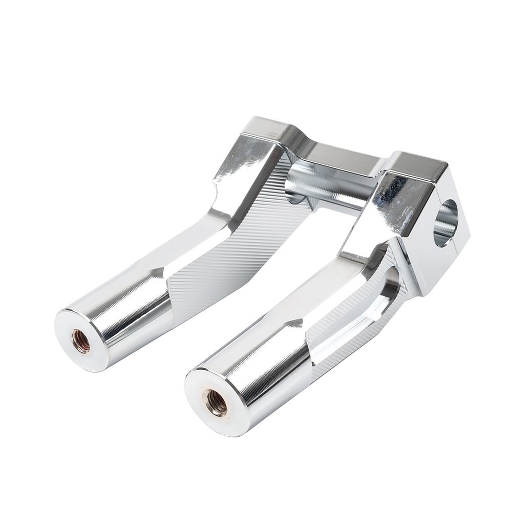 6" Pullback Handlebar Risers Clamp Chrome Fits for Harley 1" Handlebar