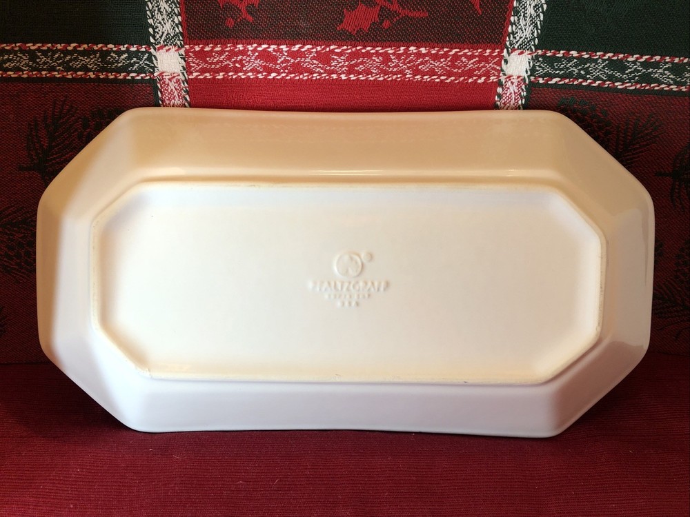 Pfaltzgraff Christmas Heritage - rectangular Bread Tray - USA - 2006