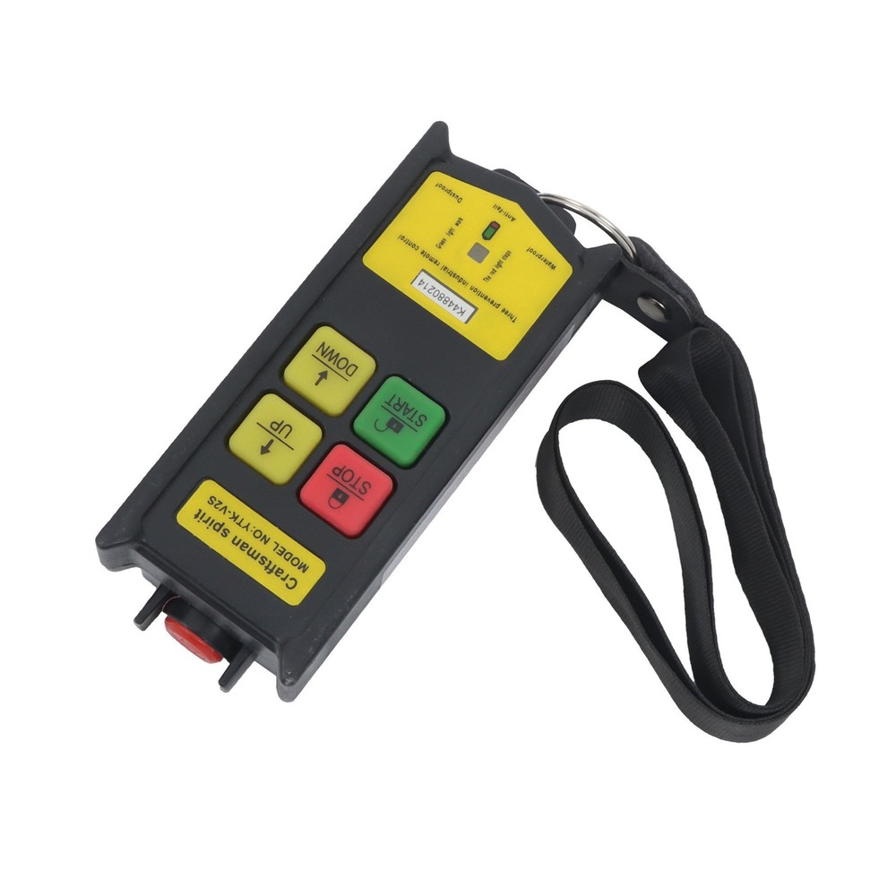 Electric Hoist 1320lbs with Wireless Remote Control,14ft Wired Remote Control