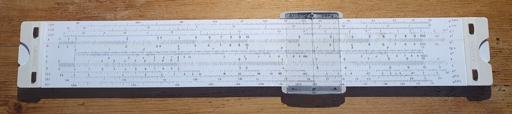 Aristo 0968 Studio slide rule calculator