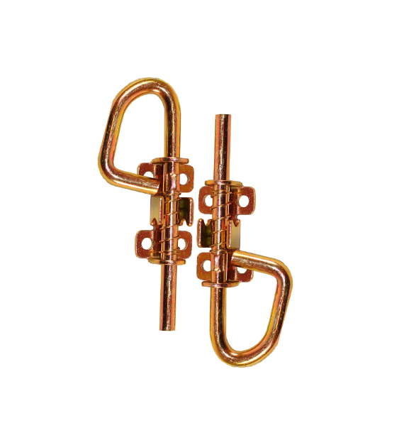 Double Door + Single Door Hardware Kit 5" Colonial Hinges Loop Barrel Bolts