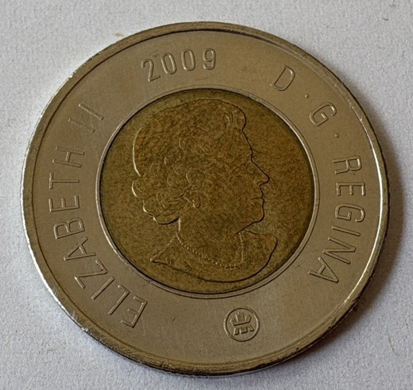 2009 Canada 2 Dollar Coin